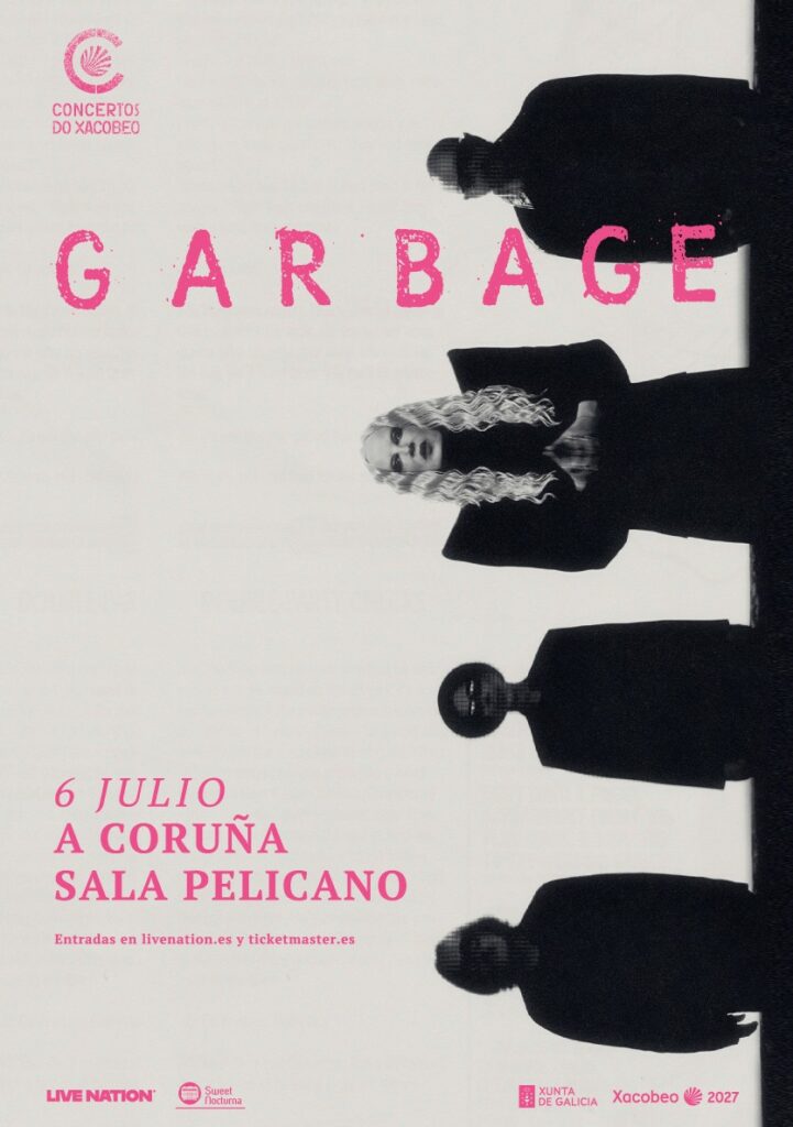 Garbage en O Gozo Festival 2026 en A Coruña