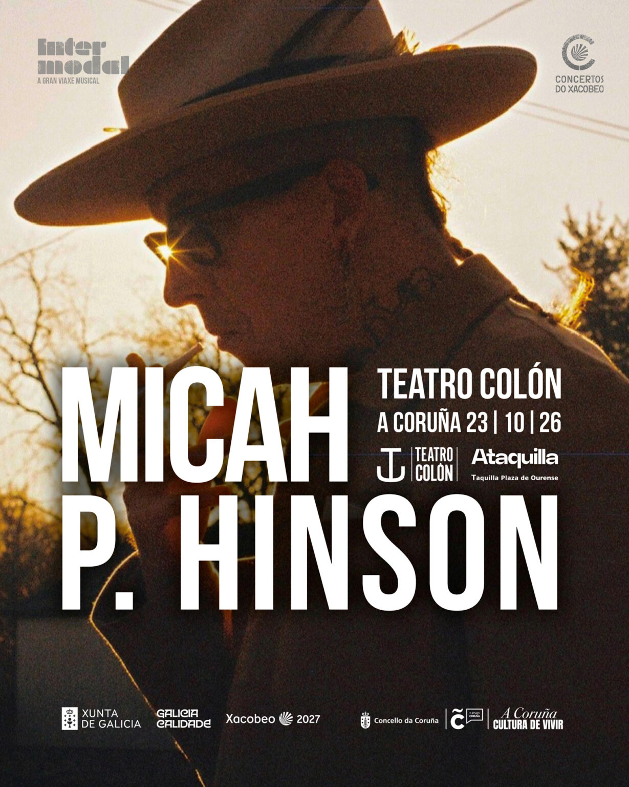 Micah P. Hinson en Intermodal 2026 en A Coruña